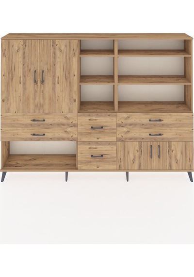 Arges Dolap 10 Raflı 6 Çekmeceli 4 Kapaklı 220x30x163 Çam-çam Atlas Çam - Atlas Çam Arges Dolap 10 Raflı 6 Çekmeceli 4 Kapaklı 220x30x163 Çam-çam Atlas Çam - Atlas Çam