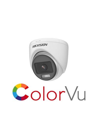 Hikvision Ds-2ce70df0t-pf Colorvu Tvı 2mp 2.8mm 4 İn 1 Dome Kamera