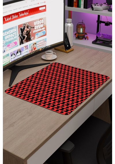 Kalpli Kaymaz Dikişli Kauçuk Oyuncu Mousepad V4 - 48x40 Xl Gaming Mouse Pad Fare Altlığı