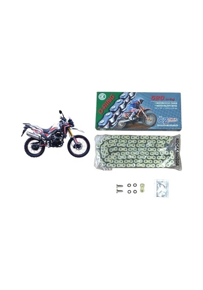 Arora Cr250 Cross O-ringli Cz Çekoslovak Zincir 520-120l
