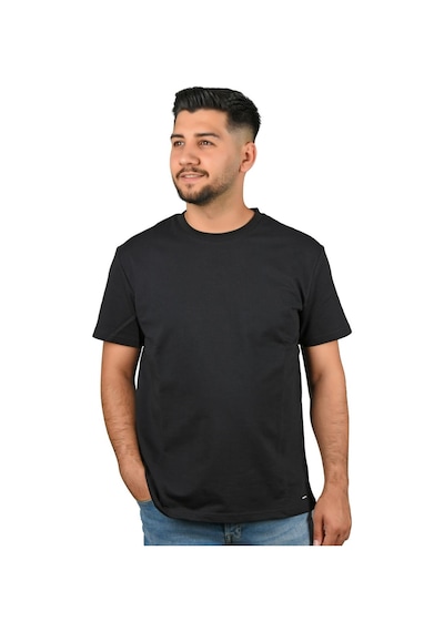 Manta 2610 Erkek Penye T-shirt-26884-siyah Siyah