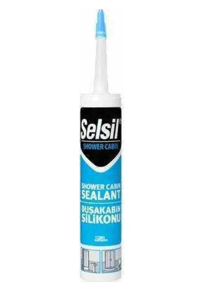 Duşakabin Silikonu White Beyaz 310ml