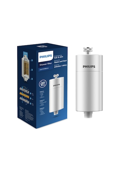 Philips Duş Filtresi Cilt ve Saç Dostu Awp1775wh Fildişi