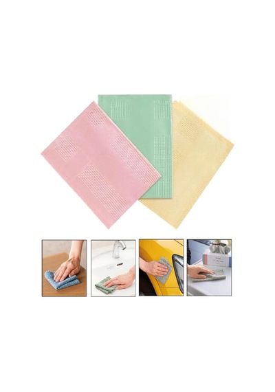 Mikrofiber Temizlik Bezi 40x58 Cm, Yüksek Emici, İz Bırakmaz, Tekli, Çok Amaçlı Temizlik Bezi Belirtilmemiş