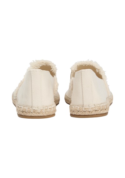 Tommy Hilfiger Frınge Canvas Closed Espadrılle Kadın Bej Günlük Ayakkabı - Fw0fw08881