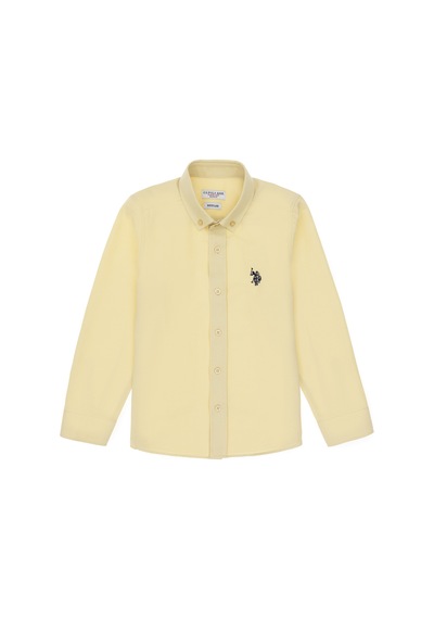 U.s. Polo Assn. Erkek Çocuk Açık Haki Gömlek Basic 50306584-vr183 Acık Hakı Açık Haki