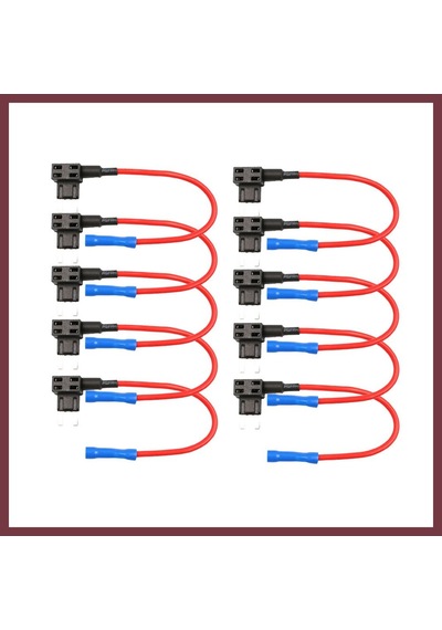 Storeşahin Mini Bıçak Sigorta Çoklayıcı Fuse Tap 10 Adet Shn0720 Diğer