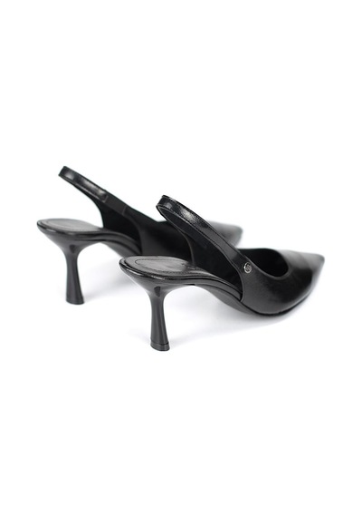 Vivienne Esnek Yumuşak Kaymaz Taban 7 Cm Siyah Rugan Açık Lastikli Kadın Topuklu Ayakkabı Çok Renkli Vivienne Esnek Yumuşak Kaymaz Taban 7 Cm Siyah Rugan Açık Lastikli Kadın Topuklu Ayakkabı Çok Renkli