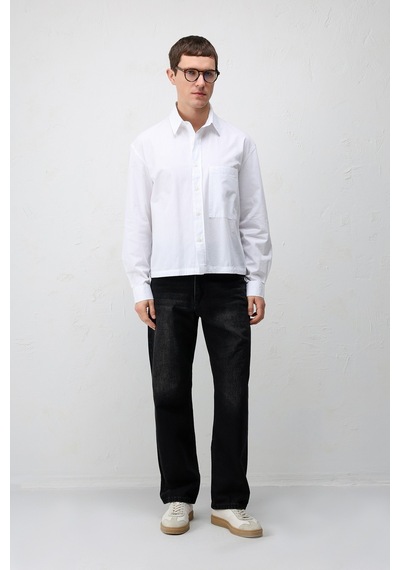 Antioch Boxy Fit Erkek Gömlek A26y10151 Beyaz