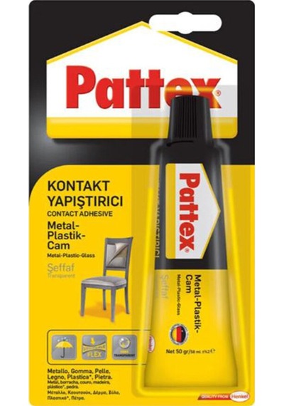 Pattex 50gr Tüp Metal Cam Plastik