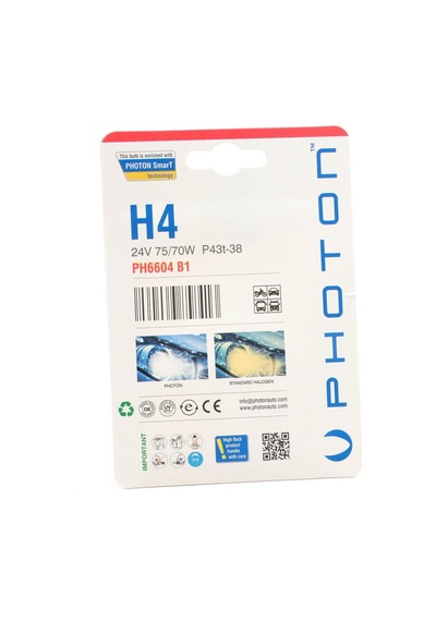 Photon Blister H4 24V 75 70W