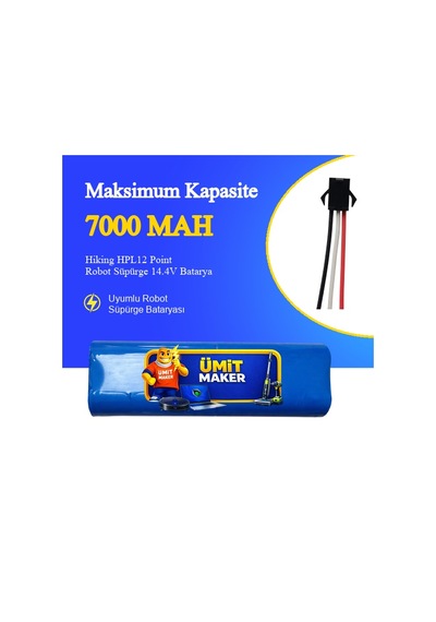 Hiking Hpl12 Point Robot Süpürge 7000 Mah 14.4v Batarya