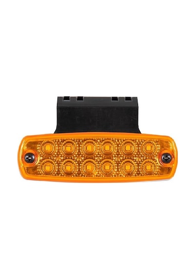 Pro Side Marker Lamba Braketli 12 Led'Li 115Mm 12V-24V Sarı