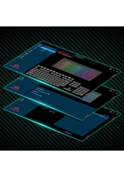 Redragon K515 Pro Shiva Rgb Kablosuz Membranlı Türkçe Oyun Klavye