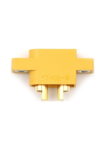 5 Adet Xt60 Panel Montaj Tip Erkek Konnektör Lityum Lipo Pil Akü Batarya Bağlantı Konnektörü Rc Esc Motor Drone Model