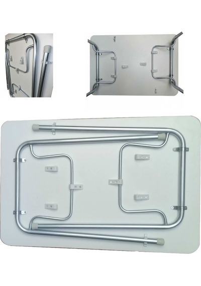 Depolife Depolife Balkon Yemek Mutfak Piknik Ders Çalışma Masası 60X90Cm