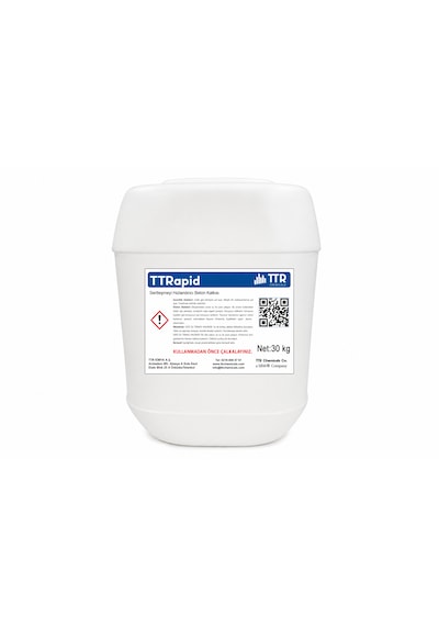 Ttrapid Sertleşmeyi Hızlandırıcı Beton Katkısı-30 Kg