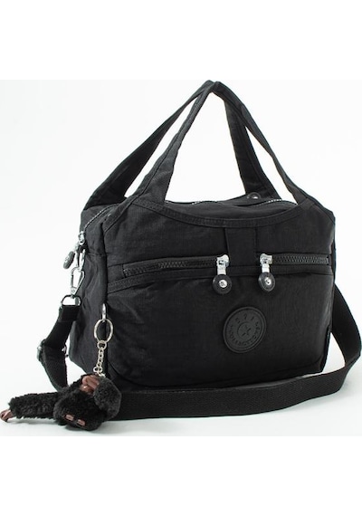 Baginn Klinkır Hafif Yağmur Geçirmez Kadın Postacı Çanta 30 20 Cm El Çantası 571 Collection Siyah