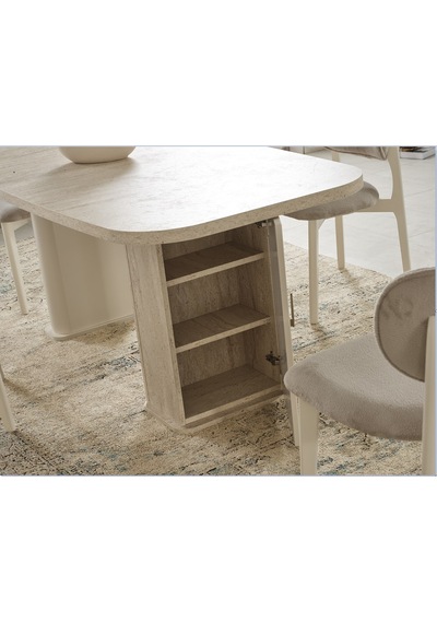 Mayorka Mdf Masa+ 6 Sandalye Aytaşı