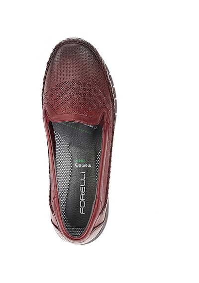 Forelli Eterna-g Comfort Kadın Deri Ayakkabı Bordo 29413-f3670129 Bordo