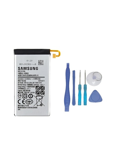Samsung Galaxy Uyumlu A7 2017 A320 - Sm-a320 Batarya Pil  Batarya + Tamir Seti