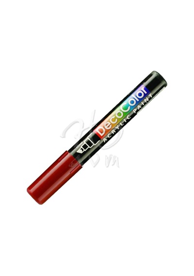 Marvy Decocolor Akrilik Paint Marker-English Red
