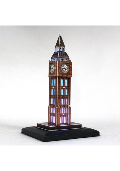Cubicfun 3d 28 Parça Puzzle Big Ben Saat Kulesi - İngiltere Led Işıklı