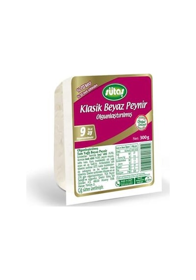 Sütaş Keçi Beyaz Peynir 300 G