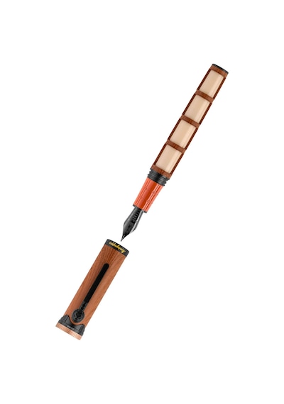 Montegrappa Ode To Bag End Hobbiton Handcraft Dolma Kalem - F Uç Kahverengi