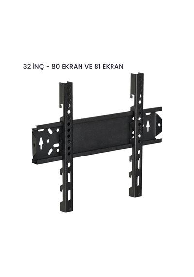 32"-55" Duvara Monte Tv Askısı, Plazma Tv'ler İçin Eğim Ayarlı