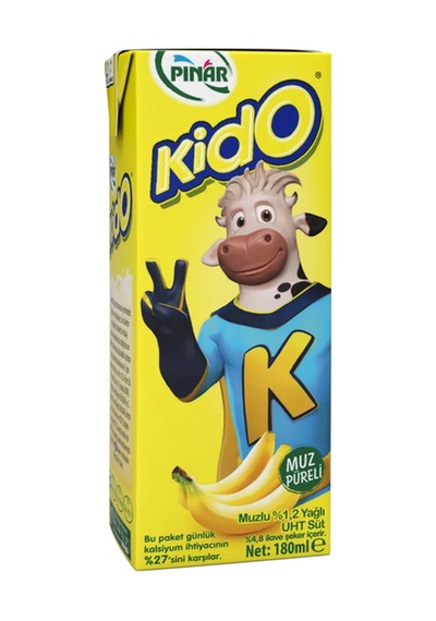 Kido Muzlu Süt 180 Ml X 27 Adet