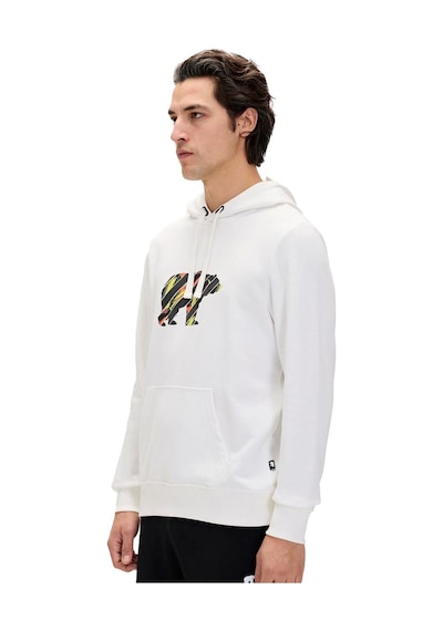 Bad Bear 24.02.12.024 Mono Hoodie Sweatshirt Beyaz 001