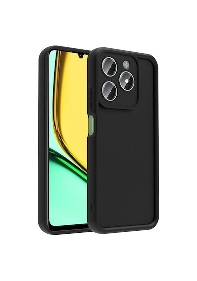 Nihcase Realme C61 Kılıf Kamera Korumalı Ananas Silikon