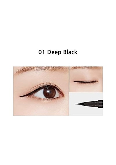 Mıssha Uzun Süre Kalıcı, Suya Dayanıklı, Likit Eyeliner Born To Be Madproof Liquid Liner 01 Diğer
