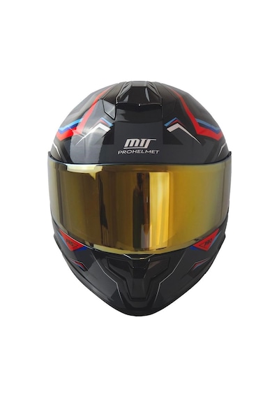 Motosiklet Kaskı Güneş Vizörlü Full Face Motorcu Kaskı Cramo Çok Renkli