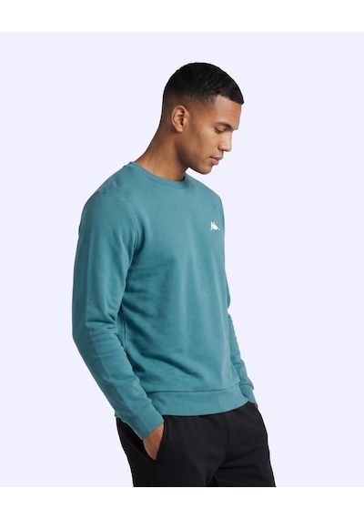Kappa Tera Crewneck Erkek Yeşil Regular Sweatshirt