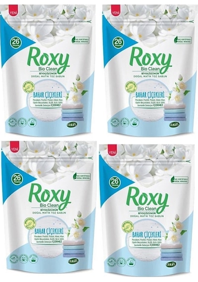 Doğal Matik Roxy Bahar Çiç. Sabun 800 Gr 3 Adet