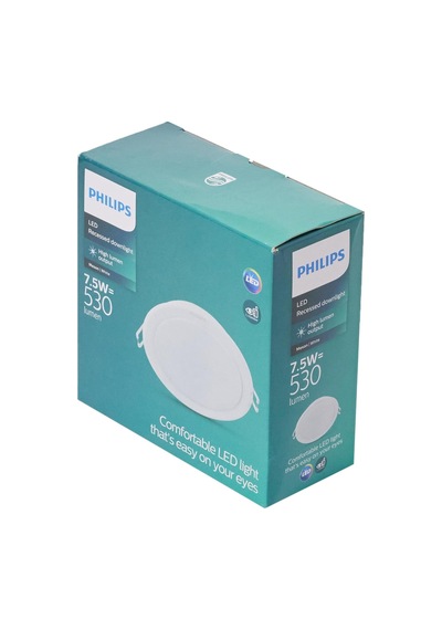59448 Meson 105 7.5w 6500k Wh Gömme Led Spot, Beyaz Işık Çok Renkli