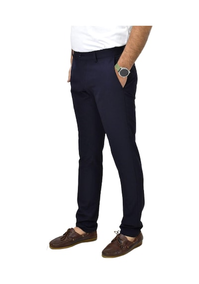 Notra Erkek Silim Fit Kumaş Pantolon Lincoln 198 Bgl-st04487 Lacivert