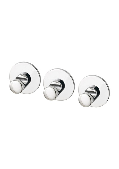 Ikea Skoghall Banyo Askısı 3 Kancalı 3'li Krom