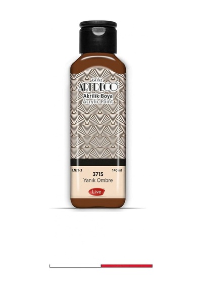 Artdeco Akrilik Boya Yanık Ombre 3715, 140 Ml 0,15 L