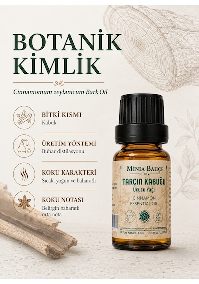Tarçın Kabuğu Yağı 10ml 10 ML