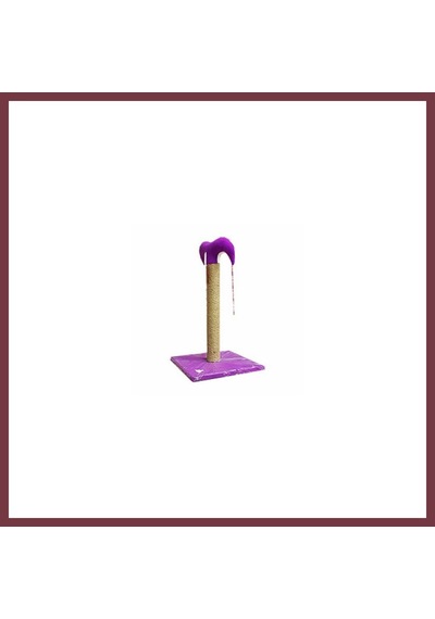 Storeşahin İnce Kedi Tırmalama Tahtası 50 Cm Mor Shn0720