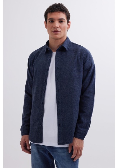 Tudors Erkek Slim Fit Dar Kesim Uzun Kollu Düz Kışlık Oduncu Lacivert Gömlek-41540 Lacivert Tudors Erkek Slim Fit Dar Kesim Uzun Kollu Düz Kışlık Oduncu Lacivert Gömlek-41540 Lacivert