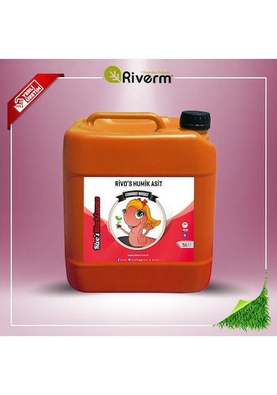 Riverm'Den 5L Rivo Humik Asit (Rivo Black Essence)