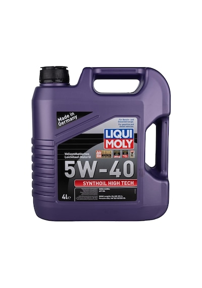 Liqui Moly 5w/40 2194 Synthoil High Tech 4lt Dizel & Benzinli