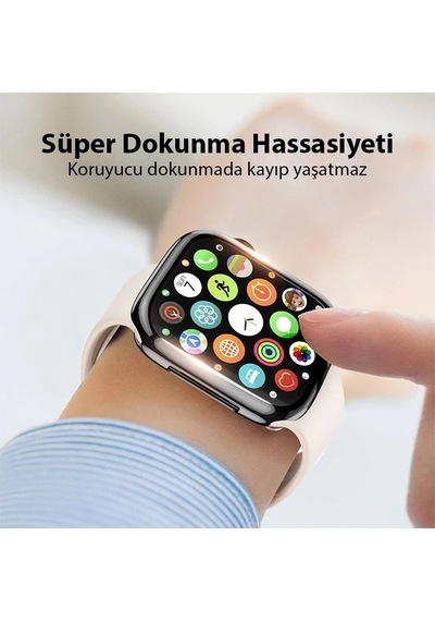 Dux Ducis Samo Series Apple Watch Uyumlu Ultra 49mm İçin Soft Tpu Full Koruma Ultra İnce Silikon Kılıf- 5775
