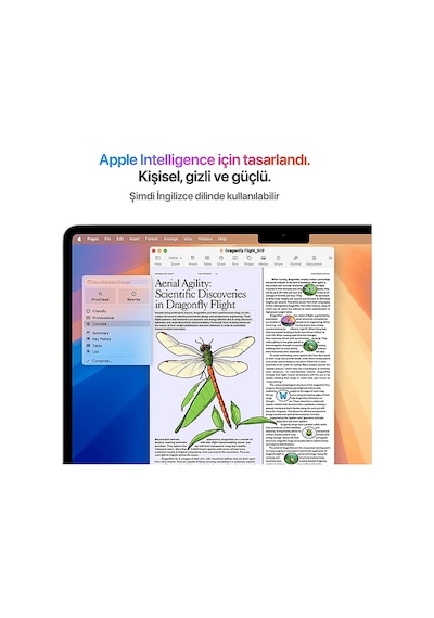 Apple MW103TU/A Macbook Air Apple M4 İşlemci 10 Çekirdek CPU 10 Çekirdek GPU 16 GB 512 GB SSD 13.6" Macos Dizüstü Bilgisayar