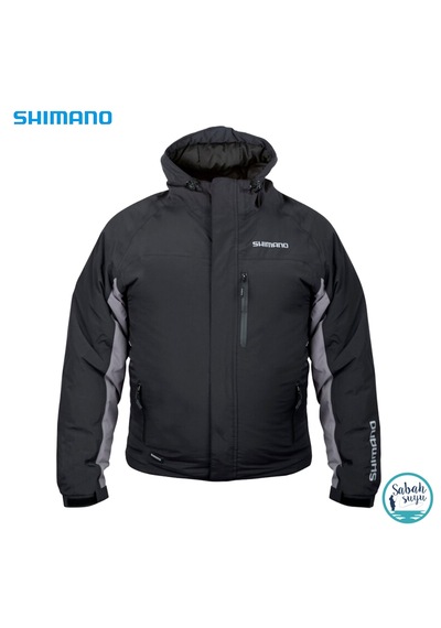 Shimano Rain Jacket Padded Yağmurluk Black Siyah