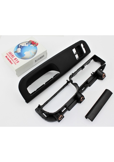 VW Golf 4 Bora Kapı Kolu Cam Düğme Çerçeve Kapak Seti 1J1867179A